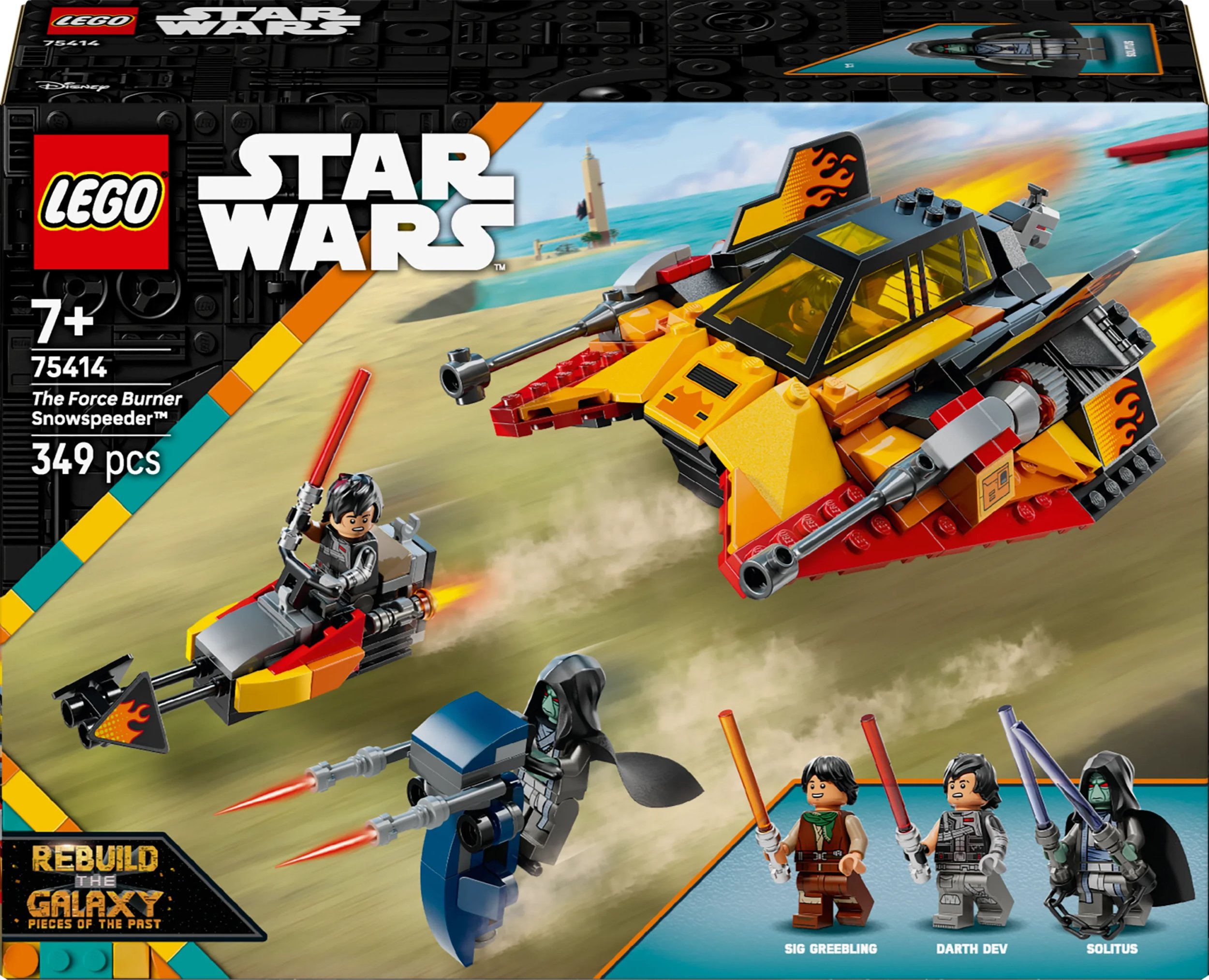 LEGO STAR WARS 75414 Sněžný spínač Force Burner