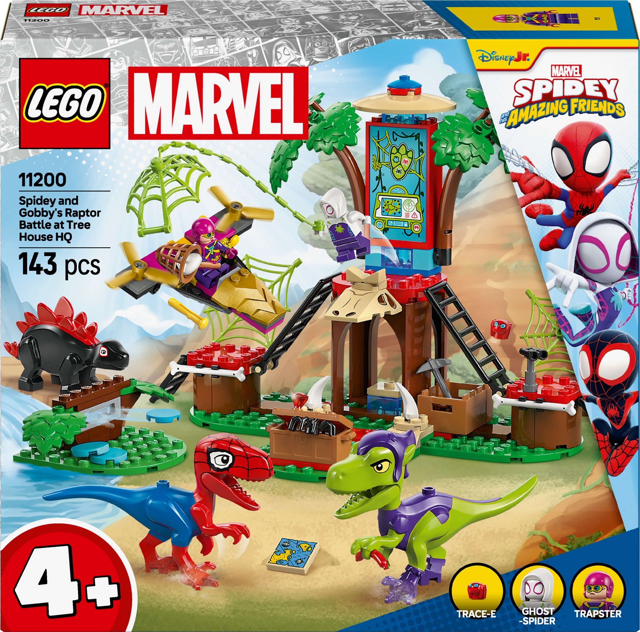 LEGO 11200 Marvel Spidey a jeho super přátelé zúčtování v domě na stromě: Spidey-Rex vs. Gobby-Raptor, stavební hračka