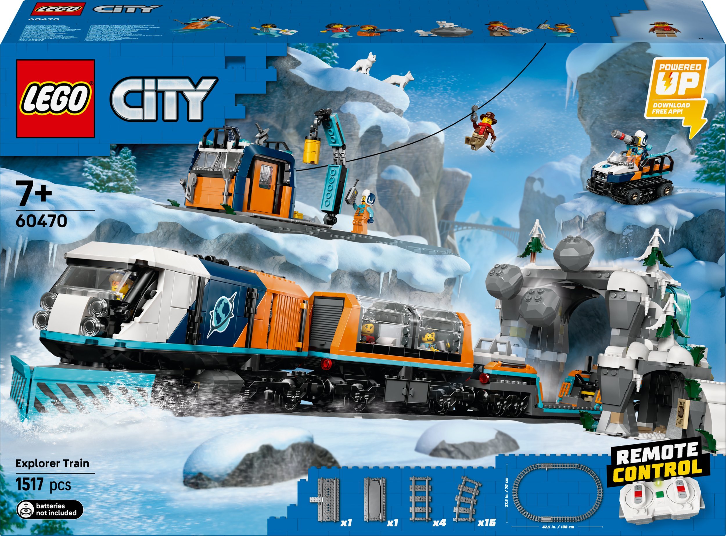 LEGO CITY 60470 Polární expres arktických badatelů