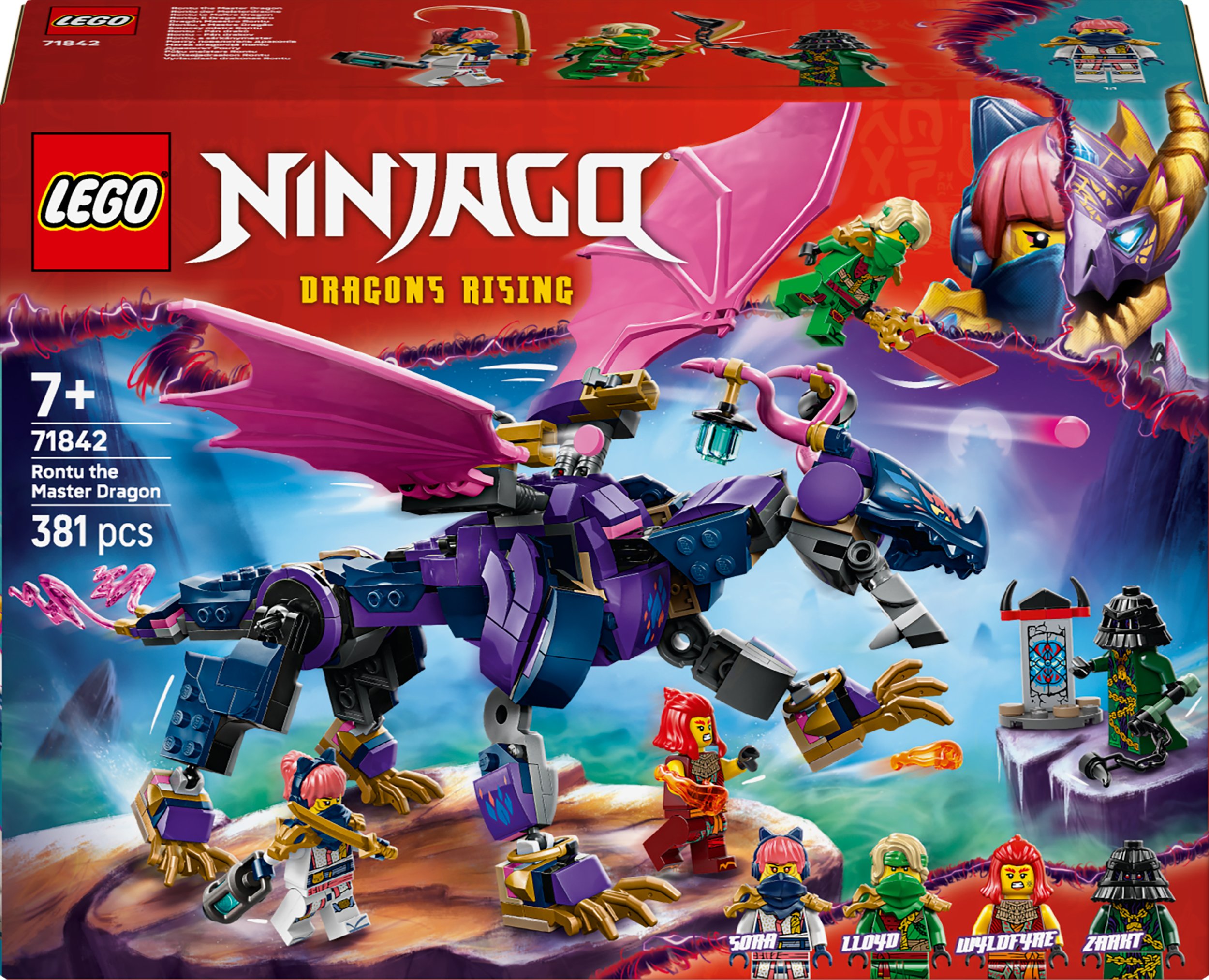 LEGO NINJAGO 71842 Mistr drak Rontu