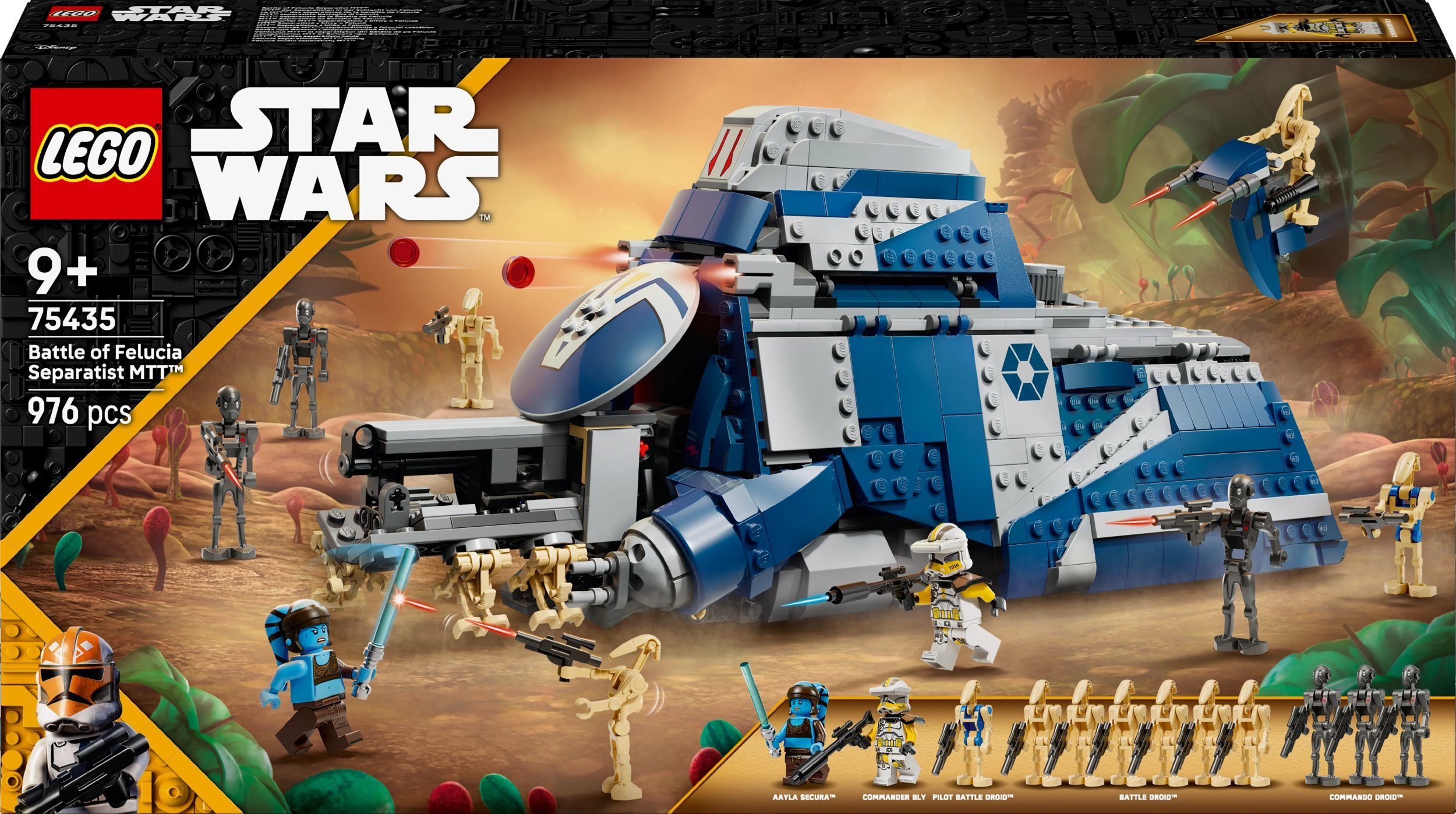 LEGO STAR WARS 75435 Bitva o Felucii Separatistický MTT