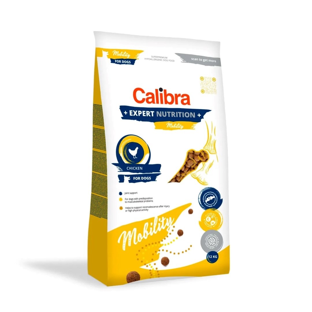 CALIBRA Dog Expert Nutrition Mobility - suché krmivo pro psy - 12kg