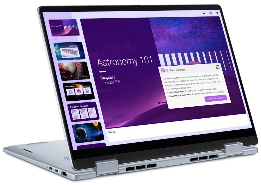 DELL 14 Plus 2v1 Touch/ Core Ultra 7 256V/ 16GB/ 1TB SSD/ 14  FHD+ dotyk/ W11H/ modrý/ 2Y Basic on-site