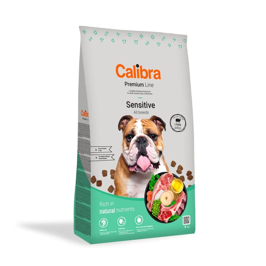 CALIBRA Dog Premium Line Sensitive Lamb - suché krmivo pro psy - 3kg