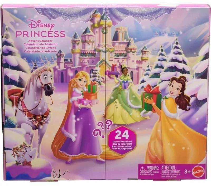 Mattel Adventní kalendář Disney princezen