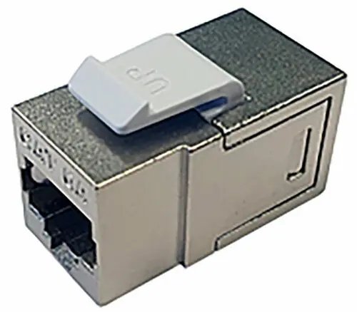 Spojka STP 8/8 RJ45 / Cat.6A