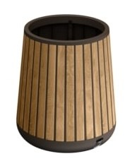 Květináč Keter Deco Conic walnut