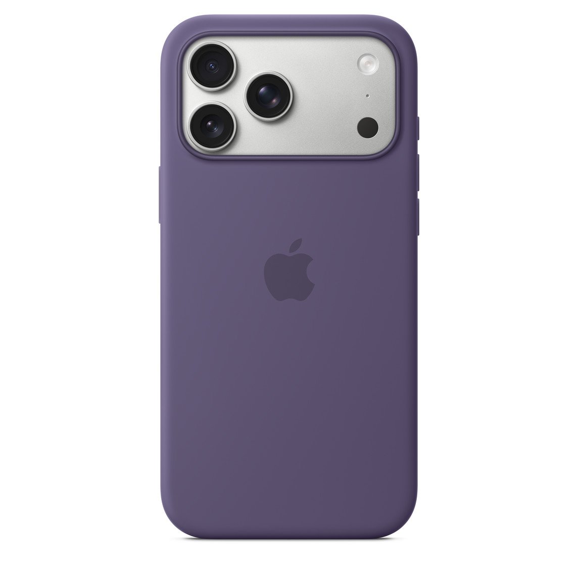 iPhone 17 Pro Max Silicone Case with MS–Purple Fog
