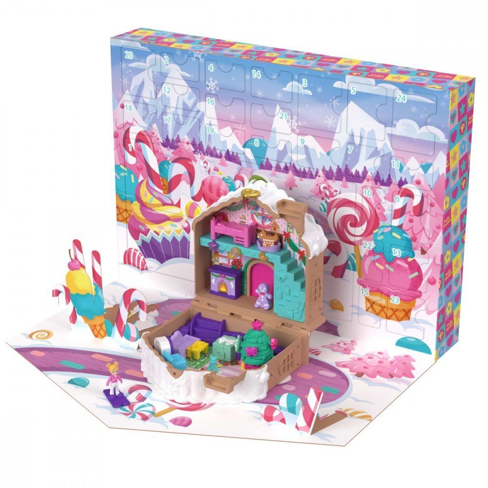 Mattel Adventní kalendář Polly Pocket