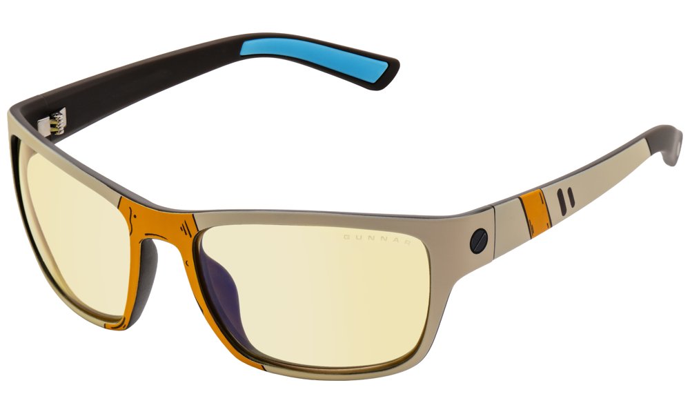 GUNNAR kancelářske/herní brýle BORDERLANDS 4 RIPPER  BANDIT SMOKE  jantarová  skla BLF 65 GUNNAR focus