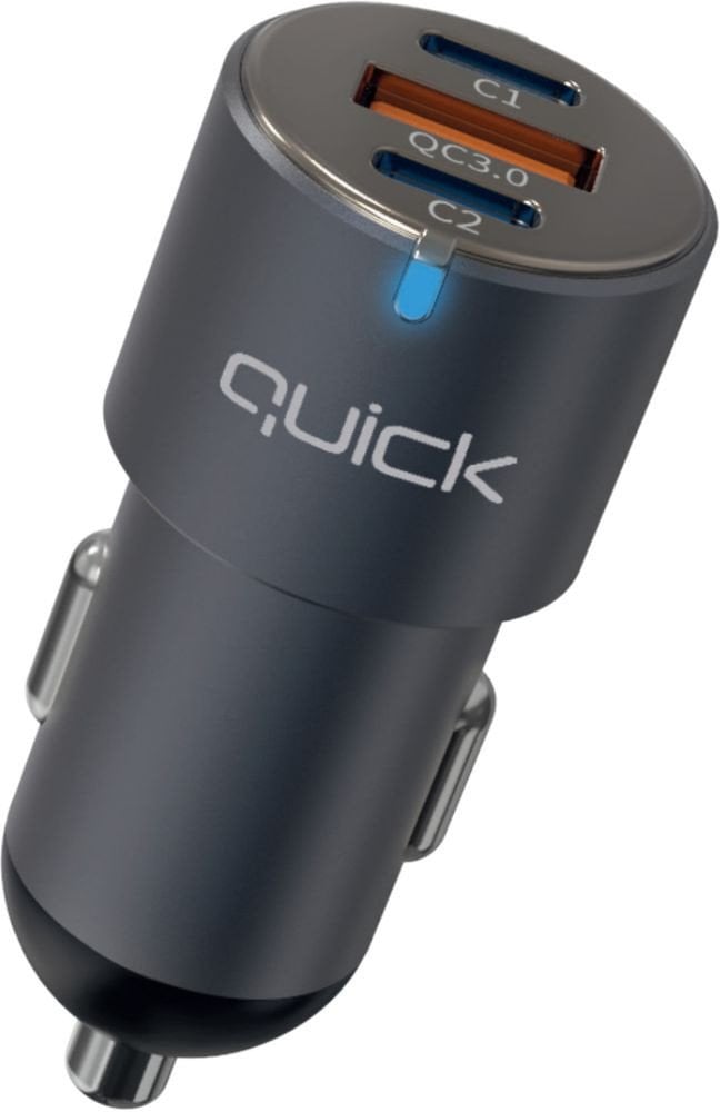 Quick Nabíječka Quick QC-420 1x USB-A 2x USB-C (4752168145029)