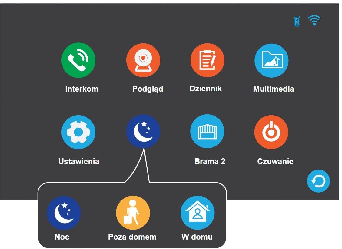 Laskomex 2vodičový IP video interkom GEMINI ZEST