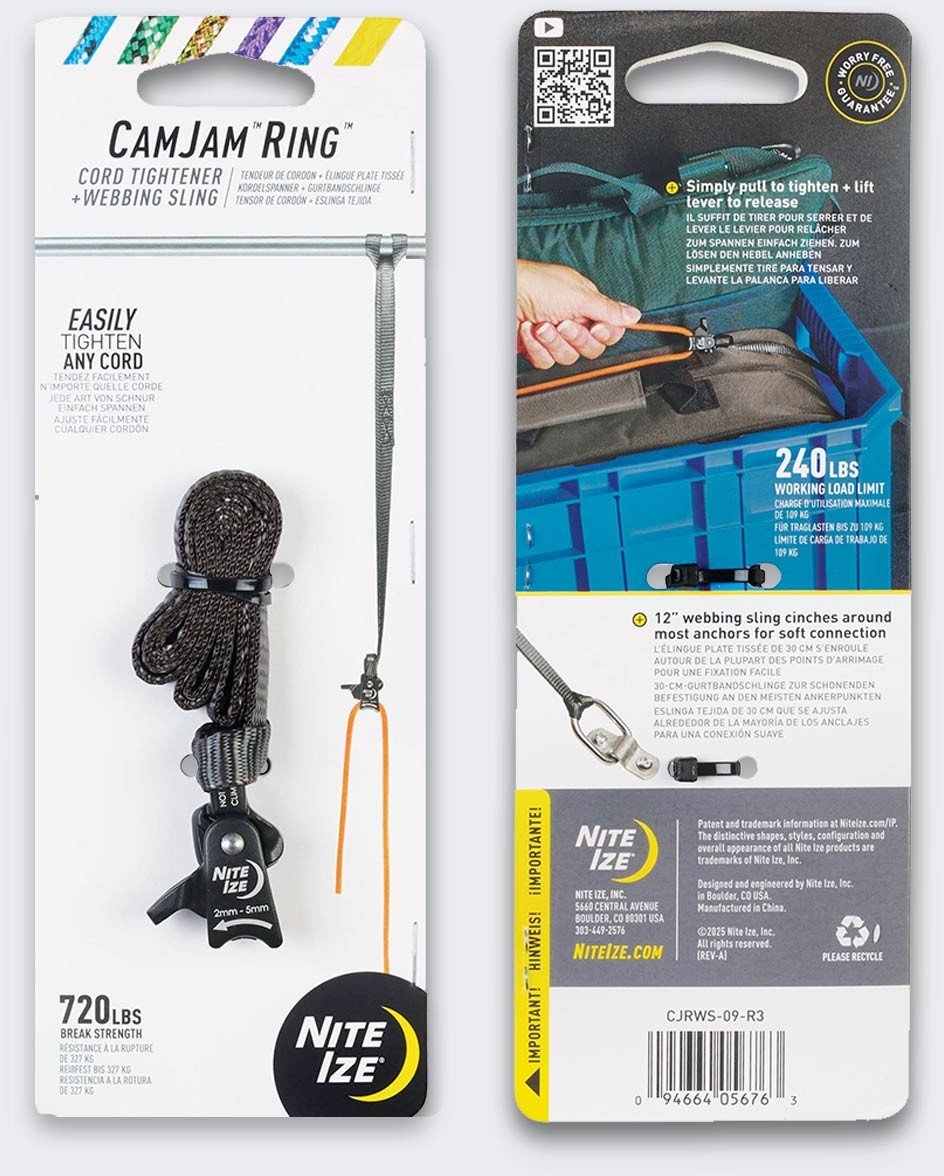 Nite Ize NiteIze CamJam Ring 12 Bl B Popruh na upevnění