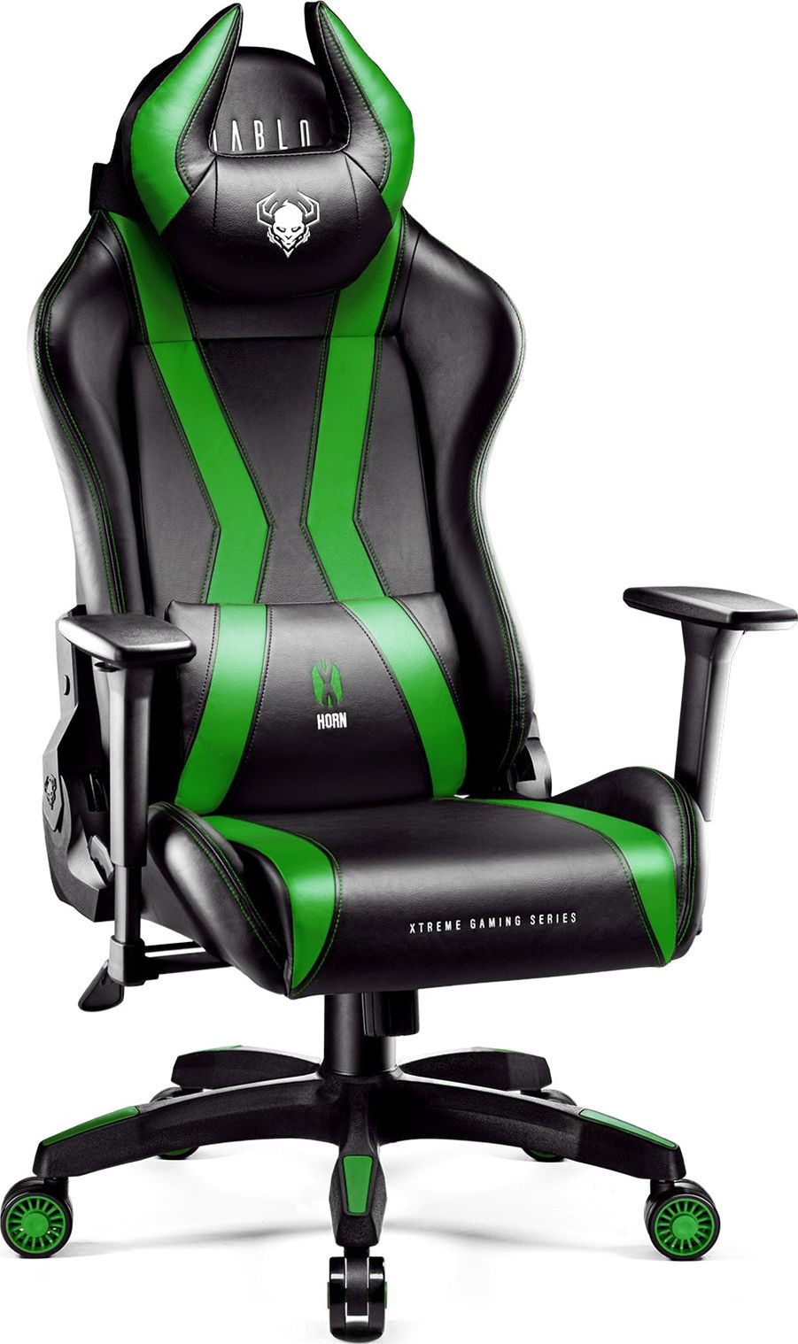Diablo Chairs Křeslo Diablo X-Horn L zelené