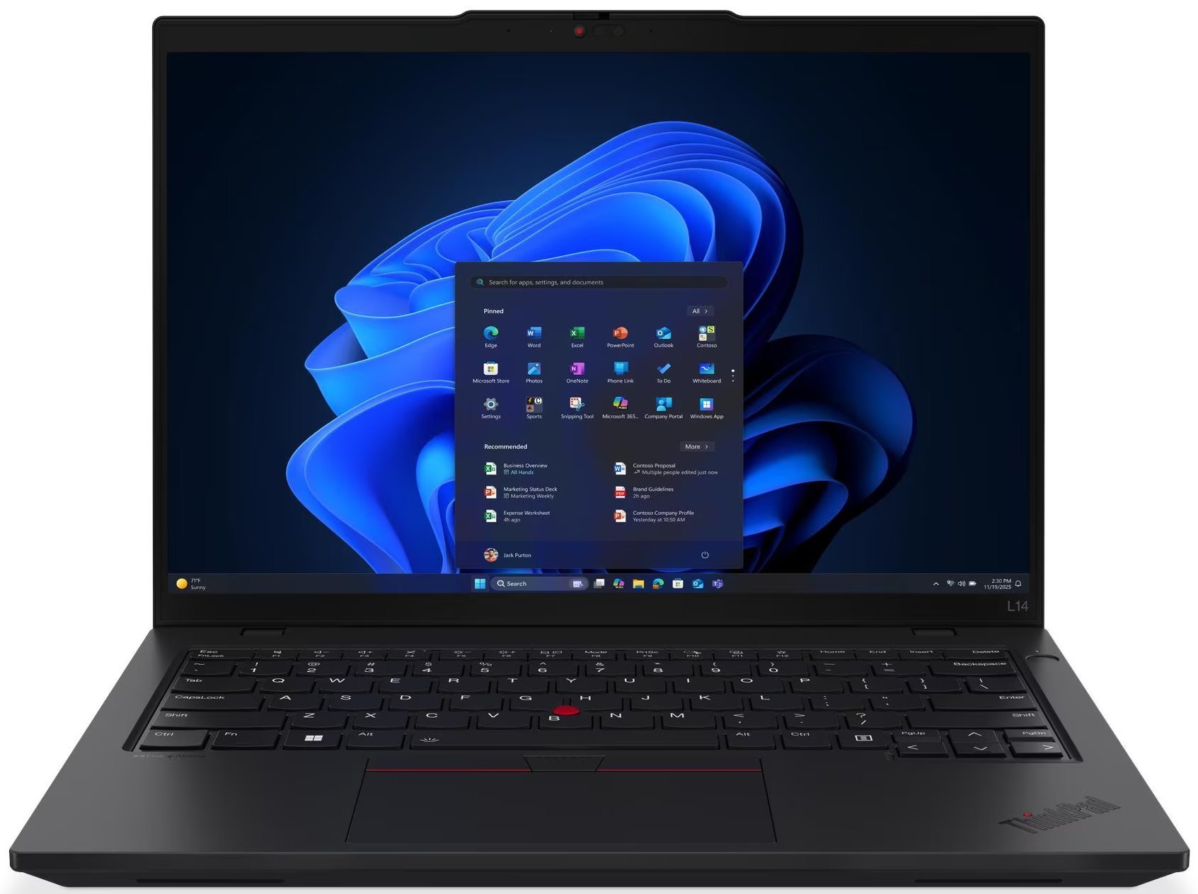 Lenovo Laptop ThinkPad L14 AMD G6 21S8002UPB W11Pro 7 PRO 250/16GB/512GB/INT/14.0 WUXGA/1YR Premier Support + 3YRS OS + Co2 Offset