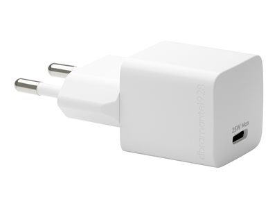 dbramante1928 re-charge - Sítový adaptér - 25 Watt - PD (24 pin USB-C) - bílá - Evropa