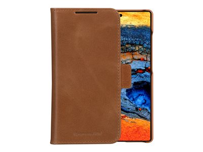 dbramante1928 Lynge - Pouzdro s klopou pro mobilní telefon - kuže full-grain - bronz - pro Samsung Galaxy S25 Ultra