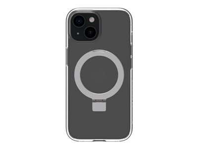 dbramante1928 Iceland Ultra - Zadní kryt pro mobilní telefon - s hliníkovým stojánkem - kompatibilita s MagSafe - D3O, plast - prusvitná - pro Apple iPhone 15