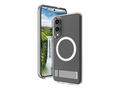 dbramante1928 Iceland Ultra - Zadní kryt pro mobilní telefon - stojan - D3O - prusvitná - pro Samsung Galaxy S25 Edge