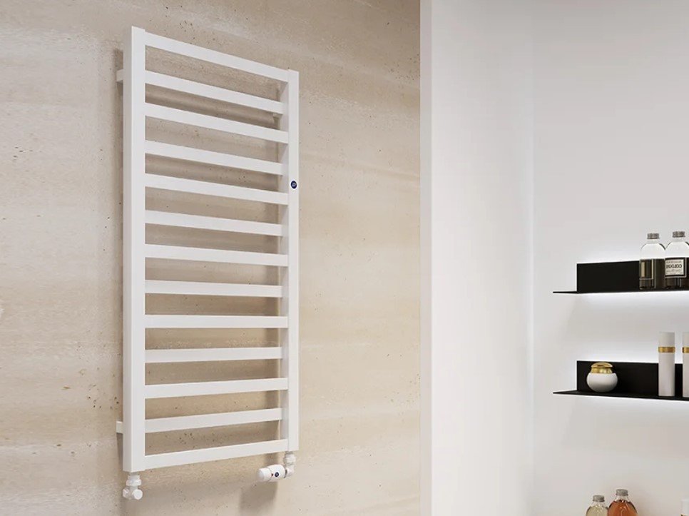 Alkotest GRŁ-G/A-1800X512-B / AQUAFORM / ASAMI / VERTIKÁLNÍ KOUPELNOVÝ RADIÁTOR 1800X512 BÍLÝ 742W / DOLE 50MM /