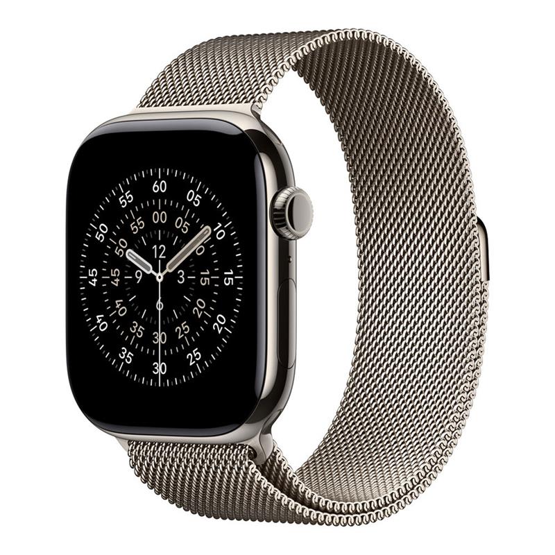 Apple Milánský náramek v přírodní barvě pro pouzdro 46 mm - velikost S/M