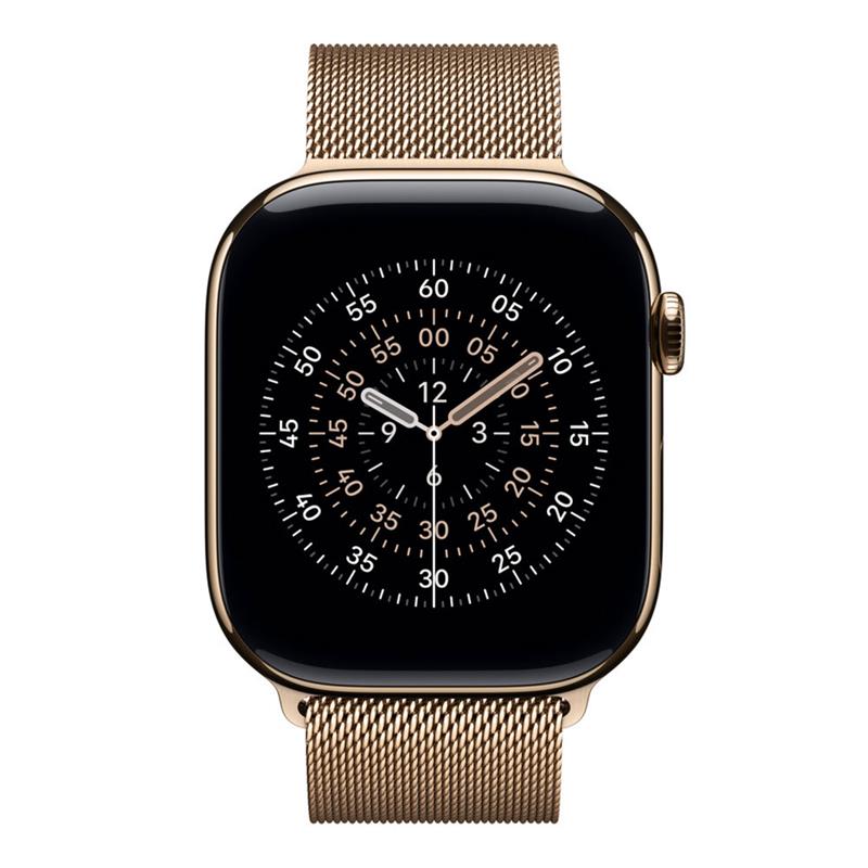 Apple Zlatý milánský náramek pro pouzdro 46 mm - velikost S/M