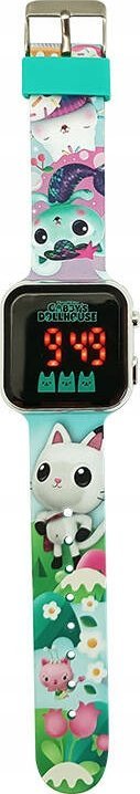 KiDS Licensing LED displej s hodinkami Gabbys do domečku pro panenky Kids Licensing