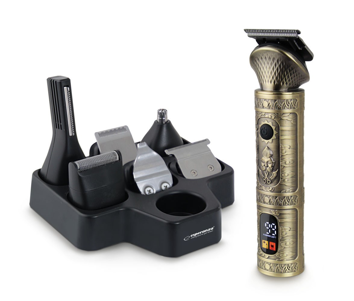 Esperanza EBC006 Akumulátorový zastřihovač vlasů 7v1