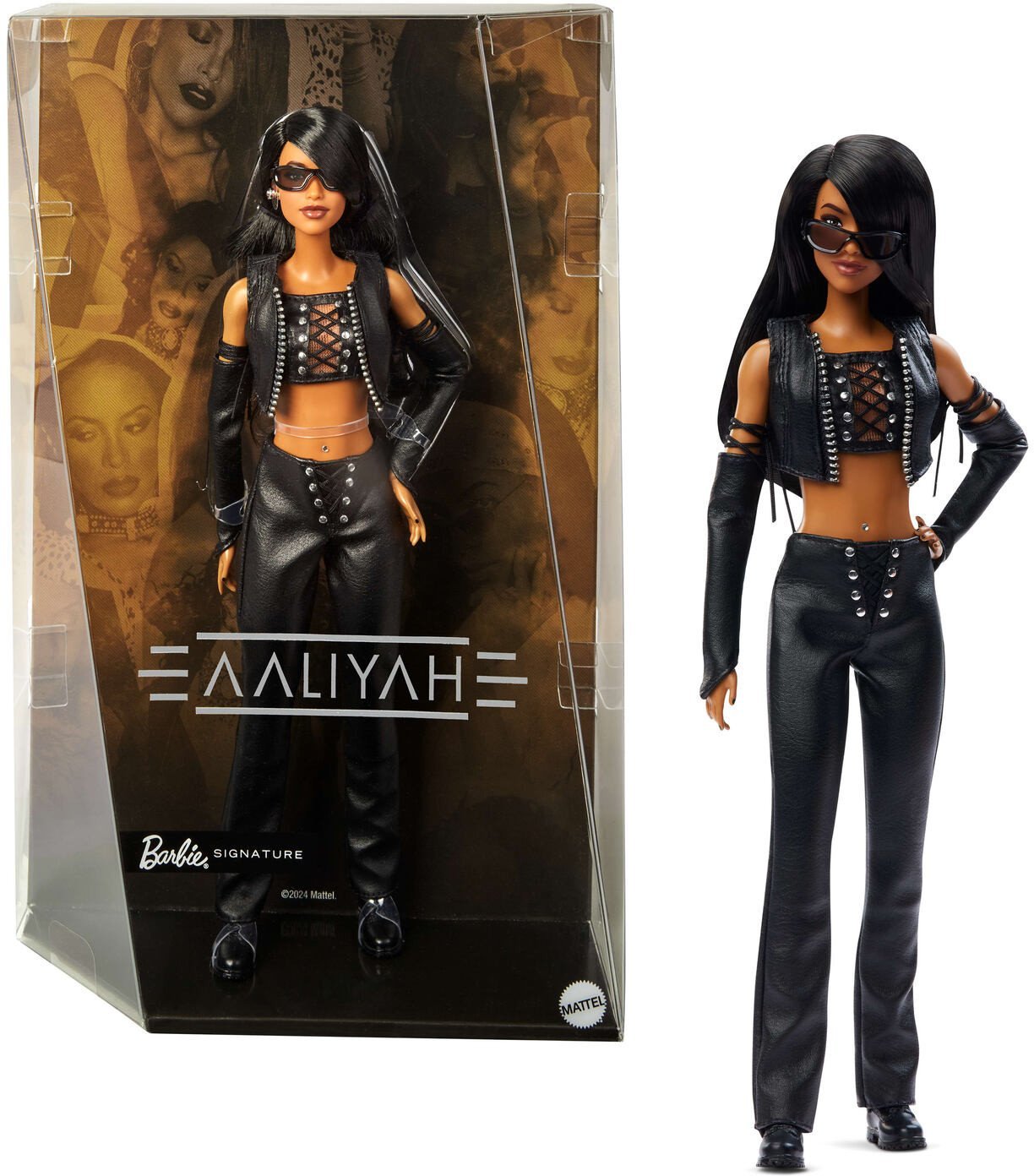 Mattel Barbie Signature Aaliyah panenka - sběratelská panenka (HRM80)
