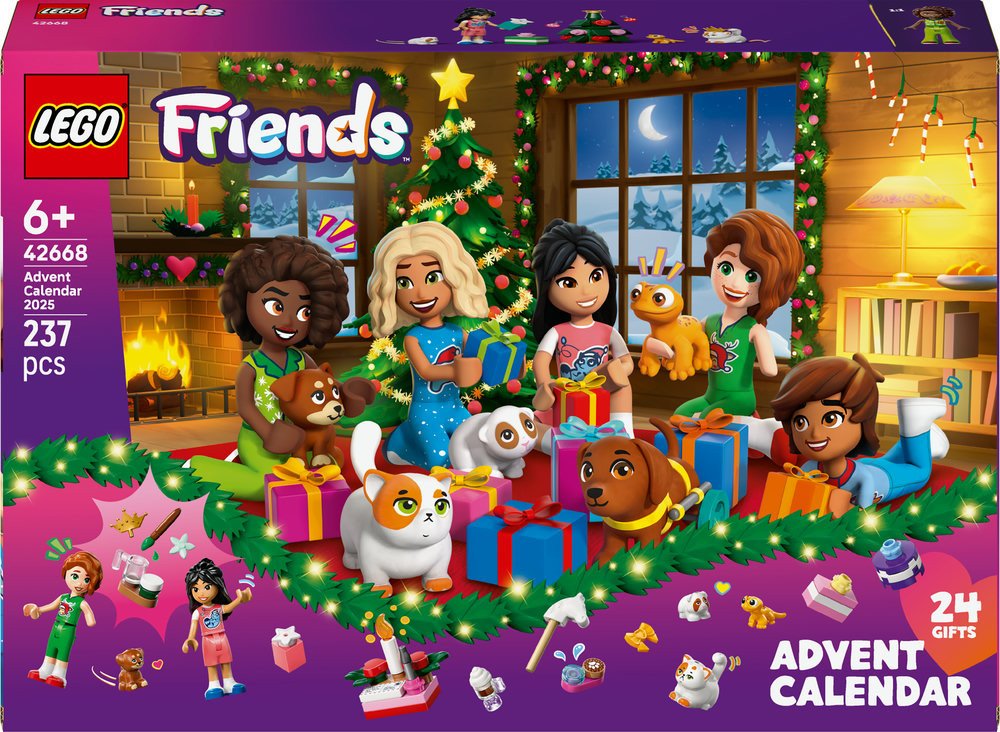 LEGO FRIENDS 42668 Adventní kalendář 2025