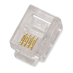 Plug 6p4c - RJ11, pack (100ks)