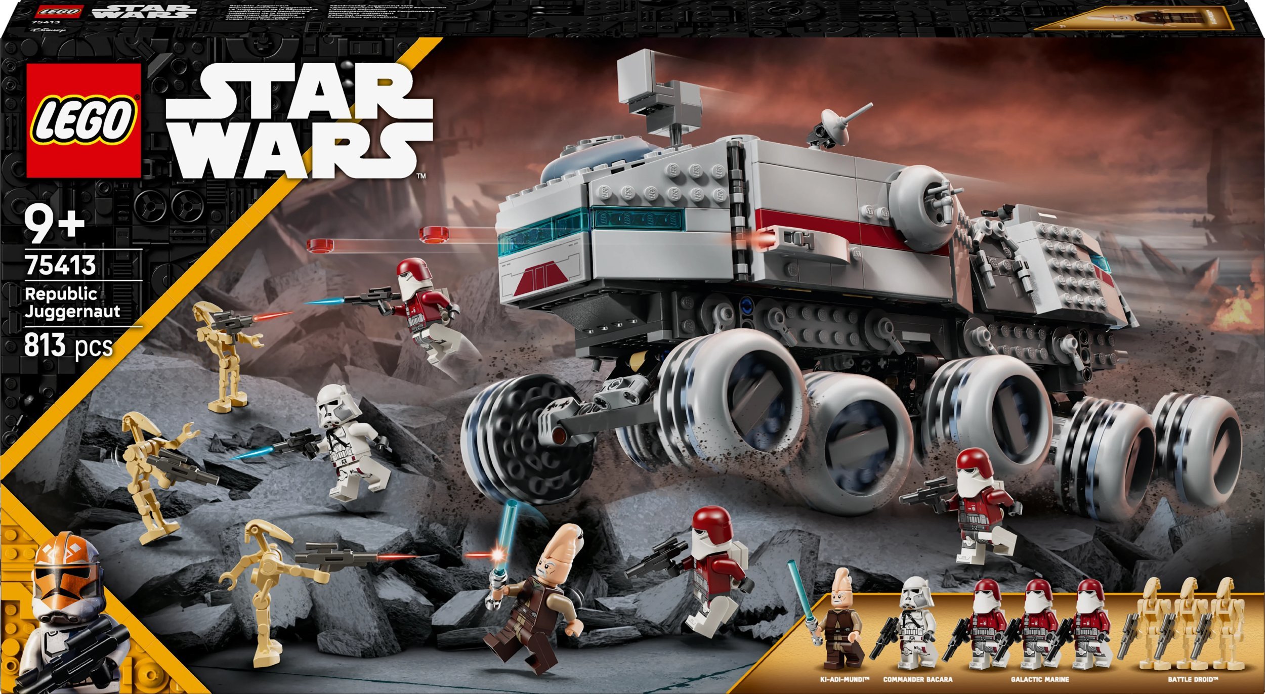 LEGO STAR WARS 75413 Republikánský tank Juggernaut
