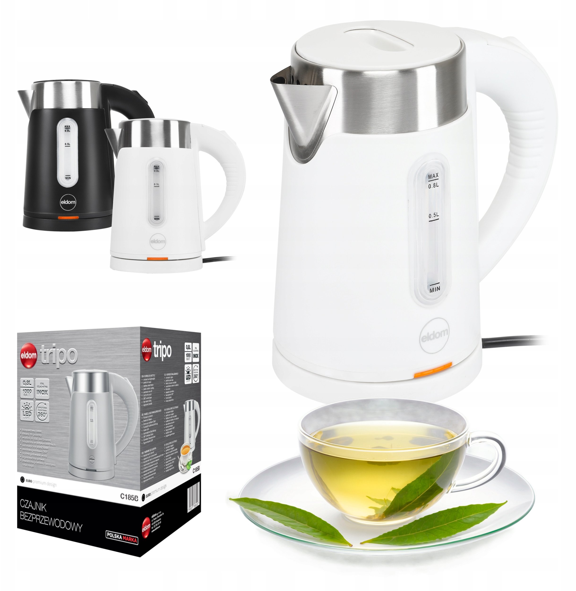 NoName KONVICE C 180 B BÍLÁ 0,8 L 100 W