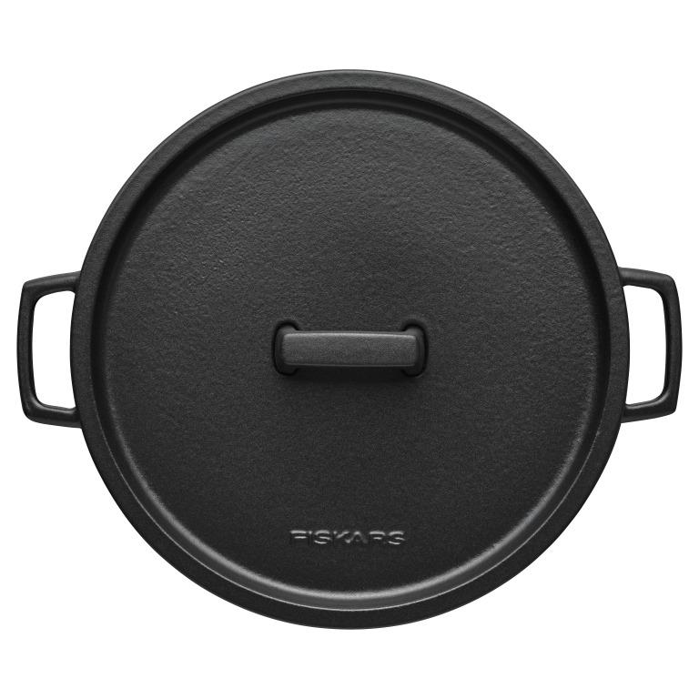 Litinový hrnec Fiskars Folken, 26,7 cm, 6 l