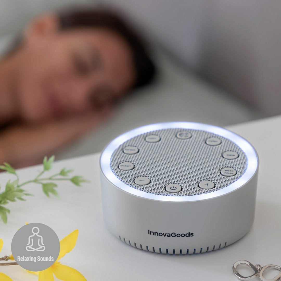 InnovaGoods Slewel – přístroj na bílý šum, který vám pomůže usnout