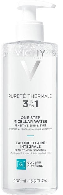 Vichy Purete Thermale Minerální micelární voda pro citlivou pleť 400ml