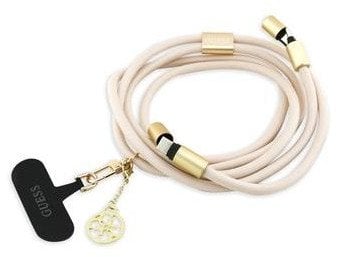 Guess Kabel CBDY 4G Charm USB-C/USB-C 150 cm, béžový