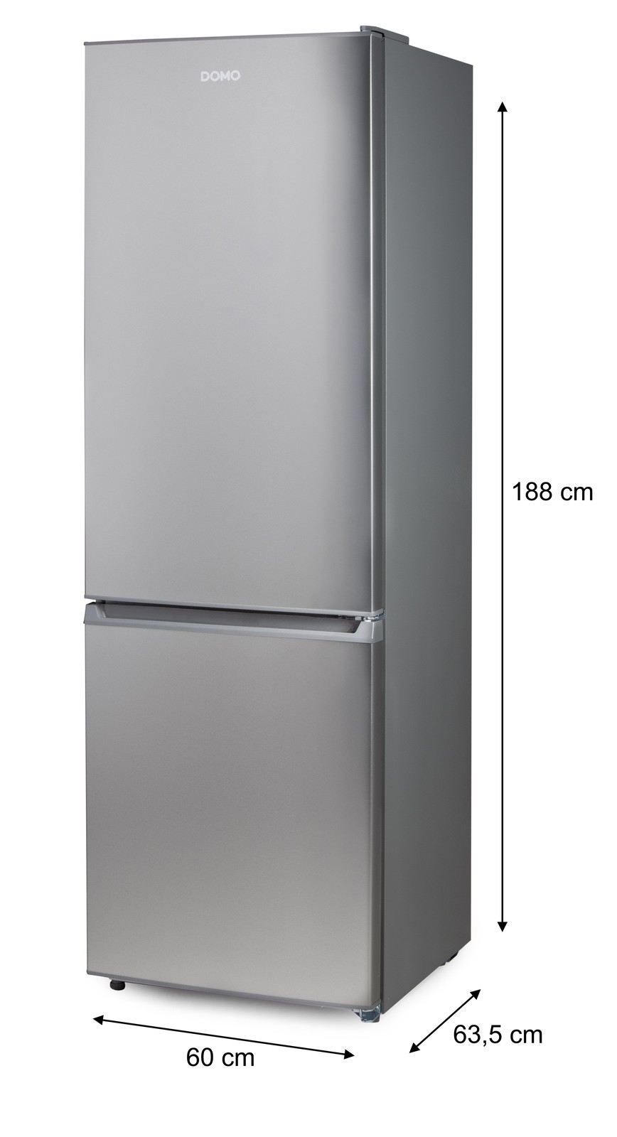 Lednice kombinovaná s mrazákem dole -  DOMO DO91336C