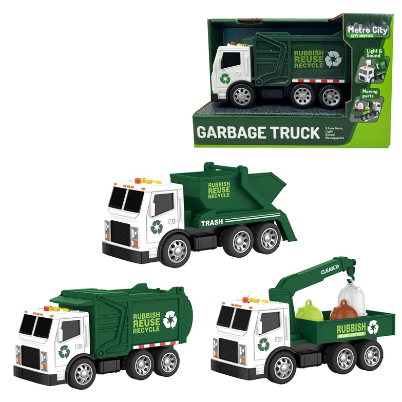 Hračka popelářského vozu City Service 42-WY1130-32,