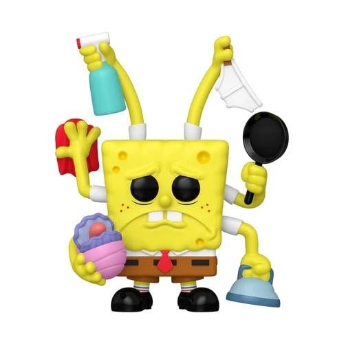 FUNKO POP! Animation: Spongebob Cleaning (Sponge Bob) Convention Special Edition