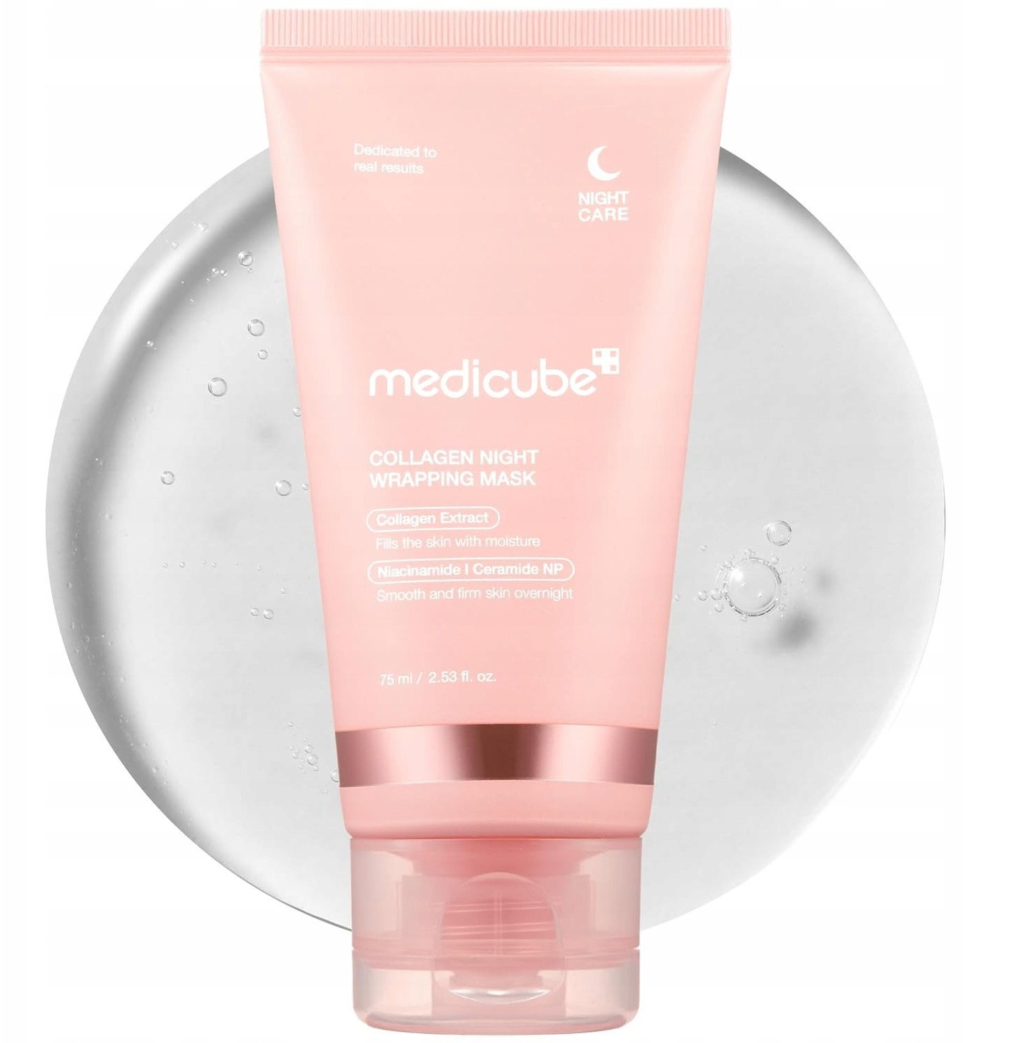 Medicube Collagen Night Wrapping Mask naktine veido kauke, 75 ml