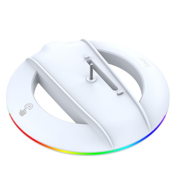 IPEGA P5S025S Vertikální stojan s RGB pro PS5 Slim/PS5 Pro White