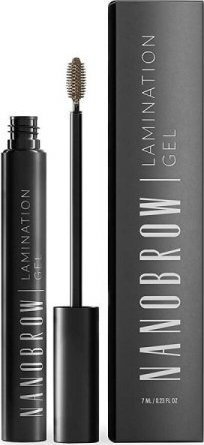 Nanobrow Béžový laminační gel na obočí Eyebrow Cosmetics (7 ml)