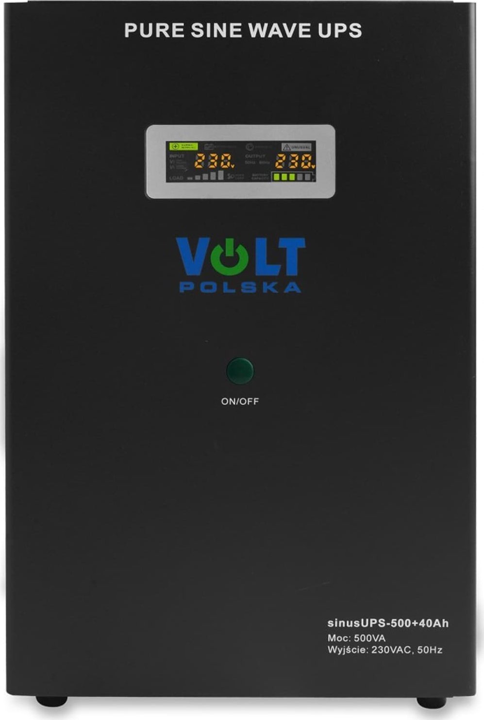 Volt Nepřerušitelný zdroj napájení UPS SINUS UPS 500 + 40Ah (300/500W)