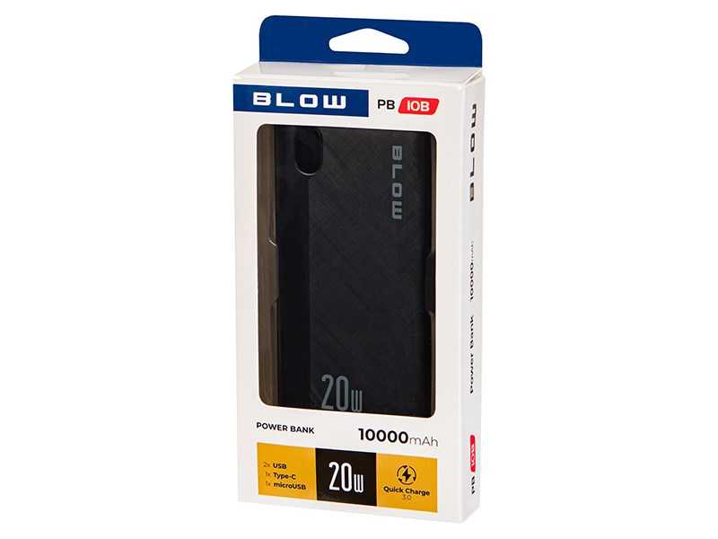 BLOW Power Bank 10000mAh QC 20W PB10B