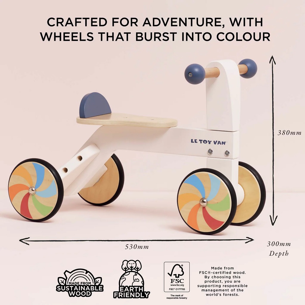 Le Toy Van Odrážedlo duhové