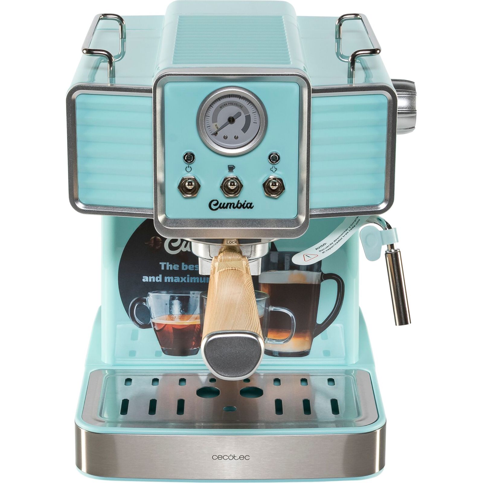 CECOTEC Power Espresso 20 Tradizionale Light Blue
