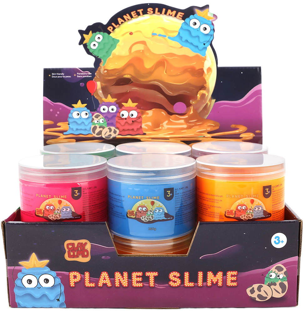 Sliz PLANET 260g - 6 druhů