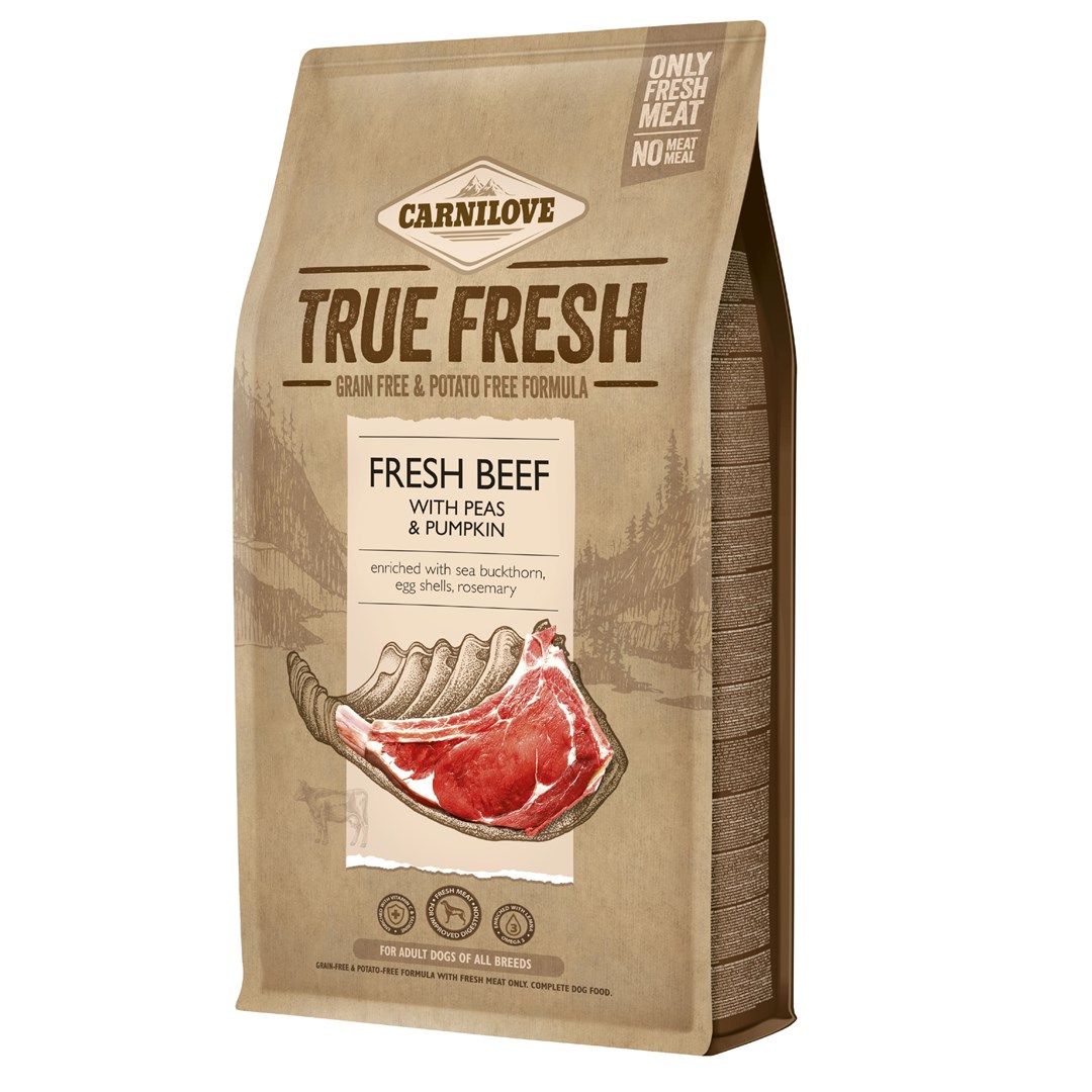 Carnilove True Fresh Beef for Adult dogs 11,4kg granule pro psy