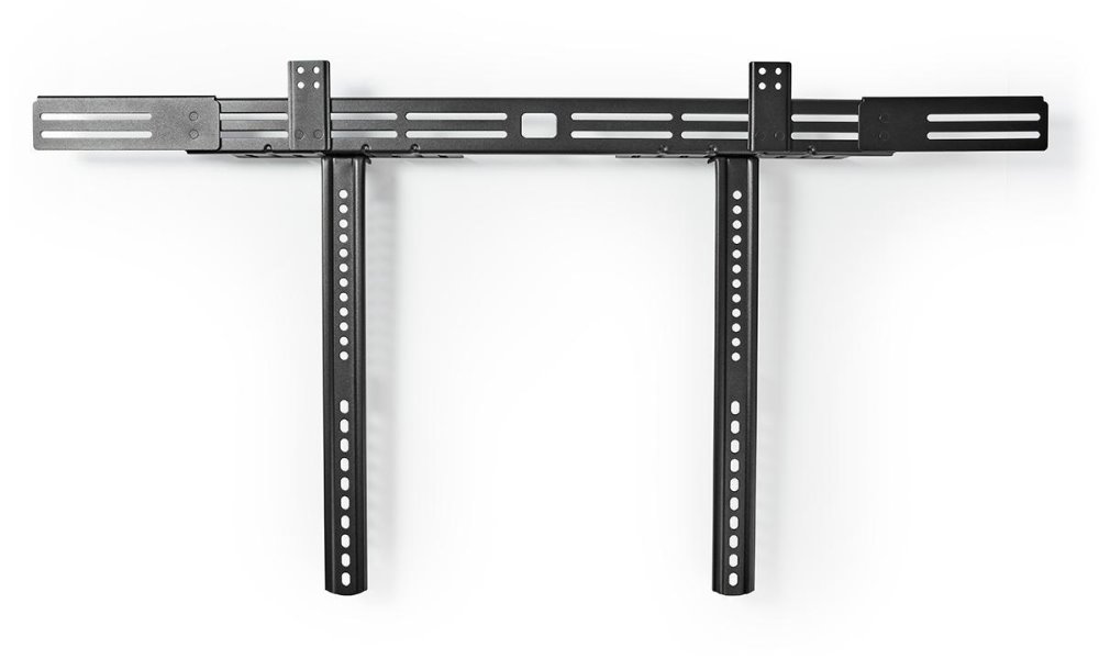 NEDIS univerzální držák pro repro / na soundbar/ nosnost 10 kg/ nastavení hloubky/ černý